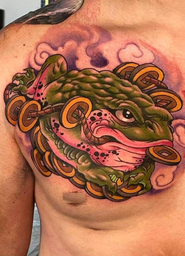 Money Frog Tattoos