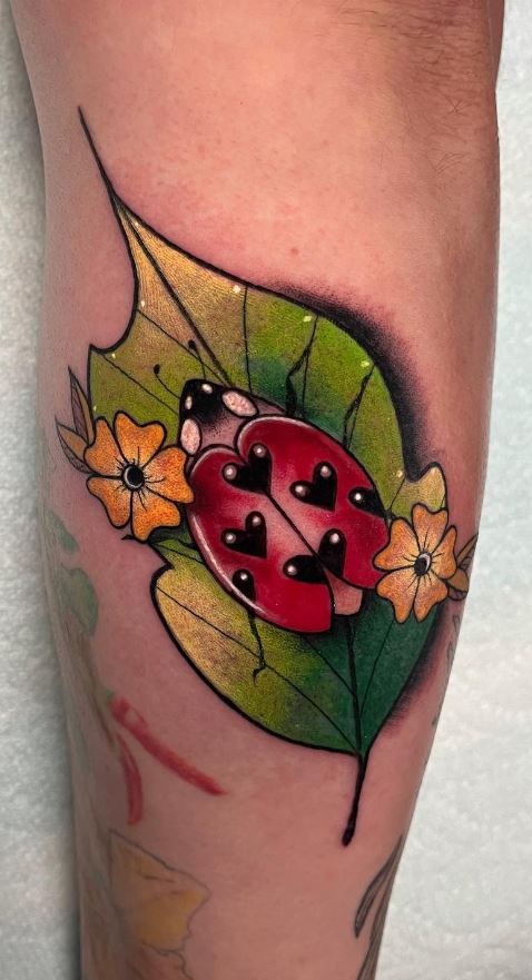 Buy Ladybug Temporary Tattoo set of 2 Online in India - Etsy