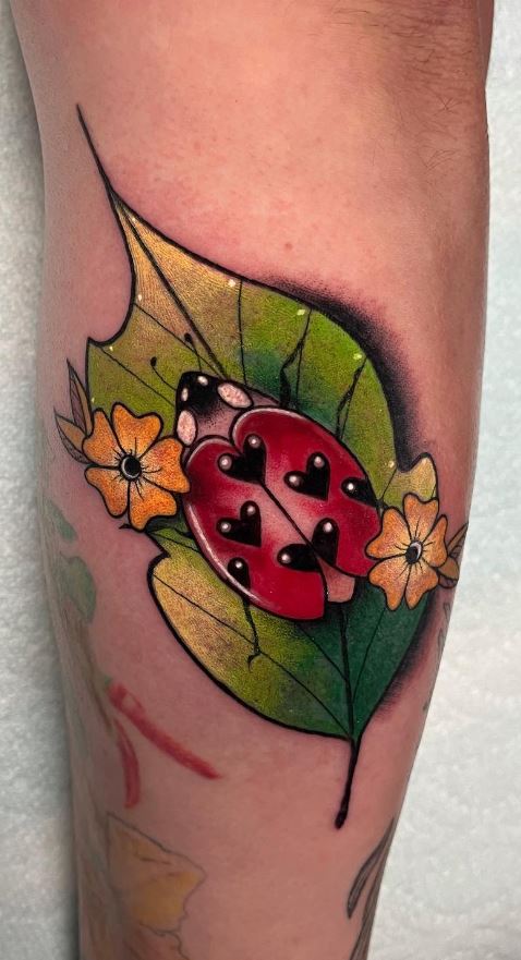 80 Unique Ladybug Tattoo Designs and Meanings