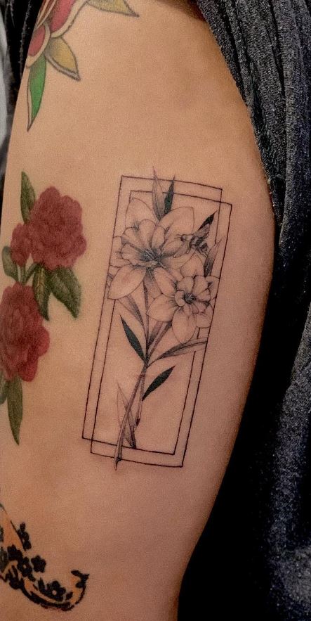 narcissus flower tattooTikTok Search