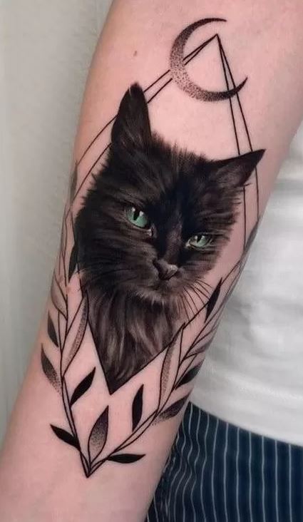Realistic Cat Tattoos
