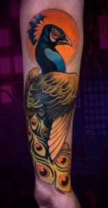 100 Peacock Tattoos That Capture Beauty & Symbolism - Tattoo Me Now