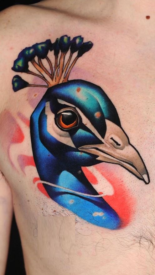Top 10 Peacock Tattoo Designs  Meanings In 2023  alexie