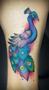 100 Peacock Tattoos That Capture Beauty & Symbolism - Tattoo Me Now