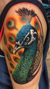 100 Peacock Tattoos That Capture Beauty & Symbolism - Tattoo Me Now