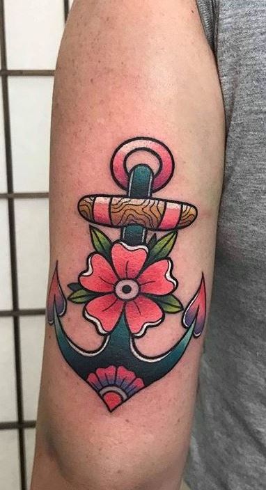 Traditional Style - Anchor Tattoos