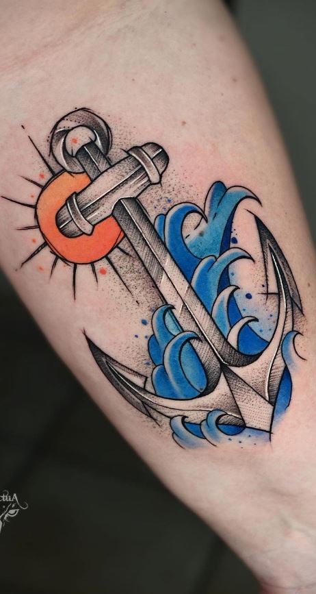 60 Coolest Anchor Tattoo Designs  Meaning 2023   The Trend Spotter