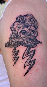 100 Electrifying Lightning Tattoo Designs - Tattoo Me Now