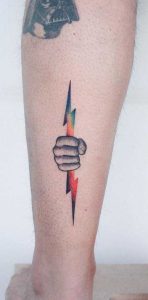 100 Electrifying Lightning Tattoo Designs - Tattoo Me Now